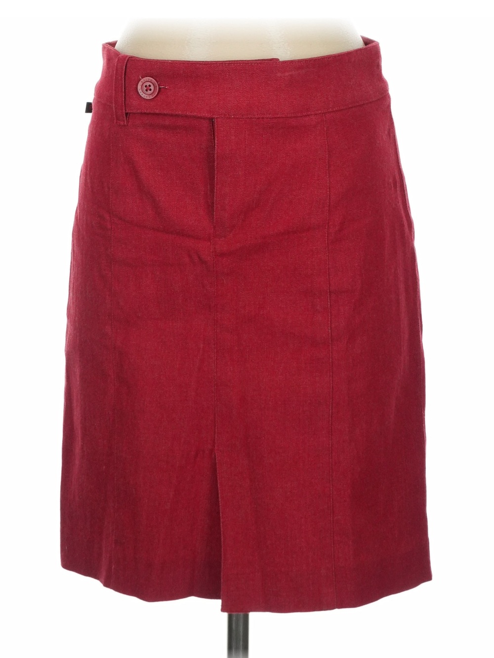 Ralph by Ralph Lauren Women's Red Midi Skirt